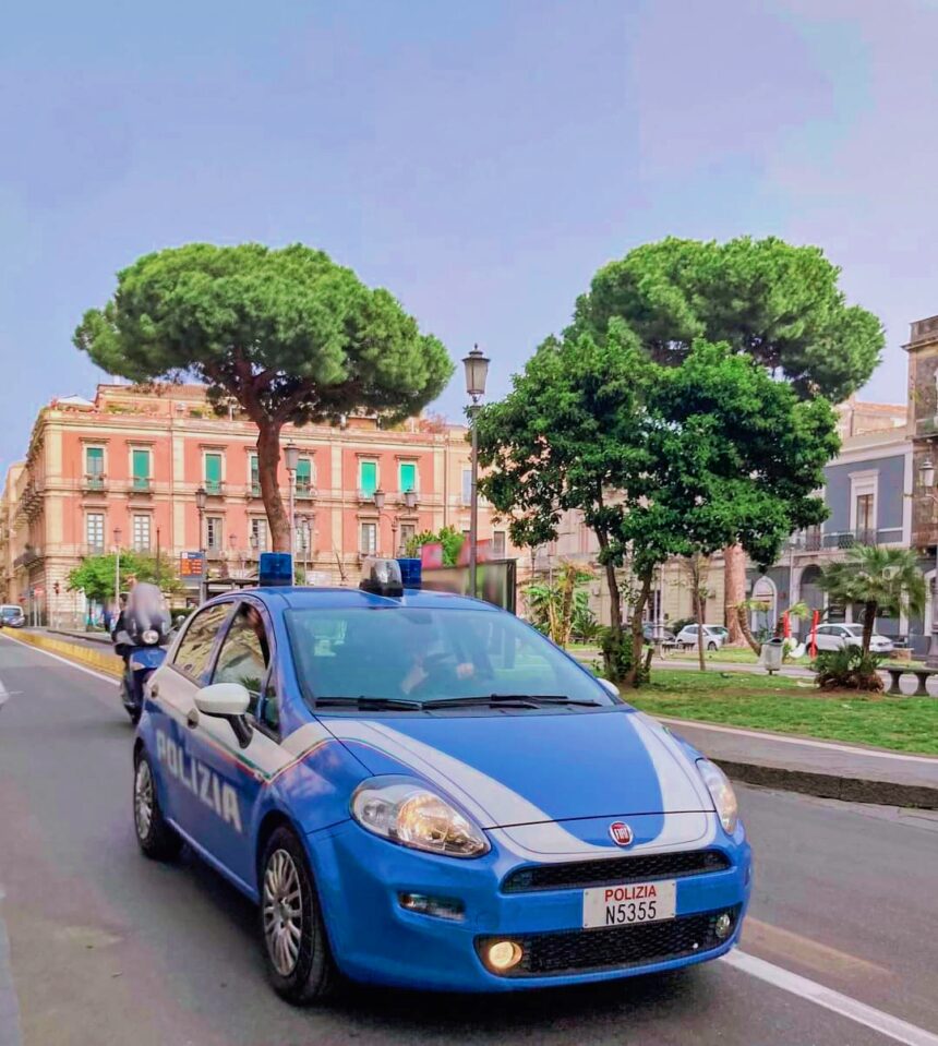 “Arrestato Ladro d’Auto a Catania: Intervento Tempestivo della Squadra Volante”